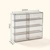 Acrylic Toy Model Cars Display Box 1:64 Display Rack Transparent Storage Box  Hotwheels Cars