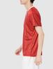 Tennis Wear Badminton Wear Quick Dry Game Shirt Sweat Absorbent Quick Drying Dynamotion Fit 72MA1020 Red M [Mizuno]