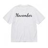 Men's Soft Breathable All Season Classic T-Shirt November Graphic 100%Cotton Tee