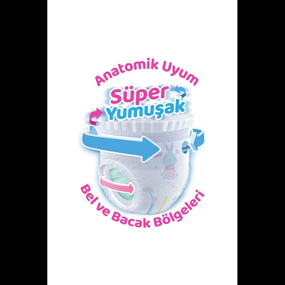 Размер подгузников Panty 4 Maxi Ежемесячная упаковка 152 шт. 9-14 кг