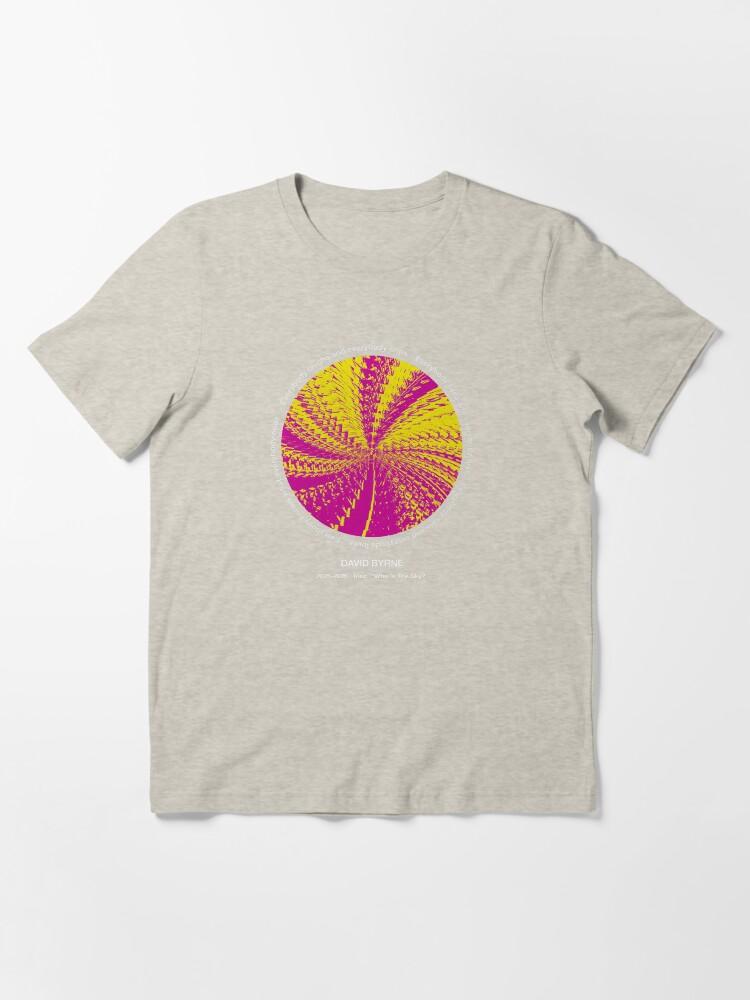 The Bourne Identity David Byerne Tour Circle Essential T-Shirt