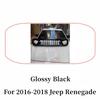 Для 2016 17 18 19 20 21 22 23 Jeep Renegade Гоночные решетки матовая карбоновая решетка воздухозаборник стайлинг экстерьера аксессуары для тюнинга деталь