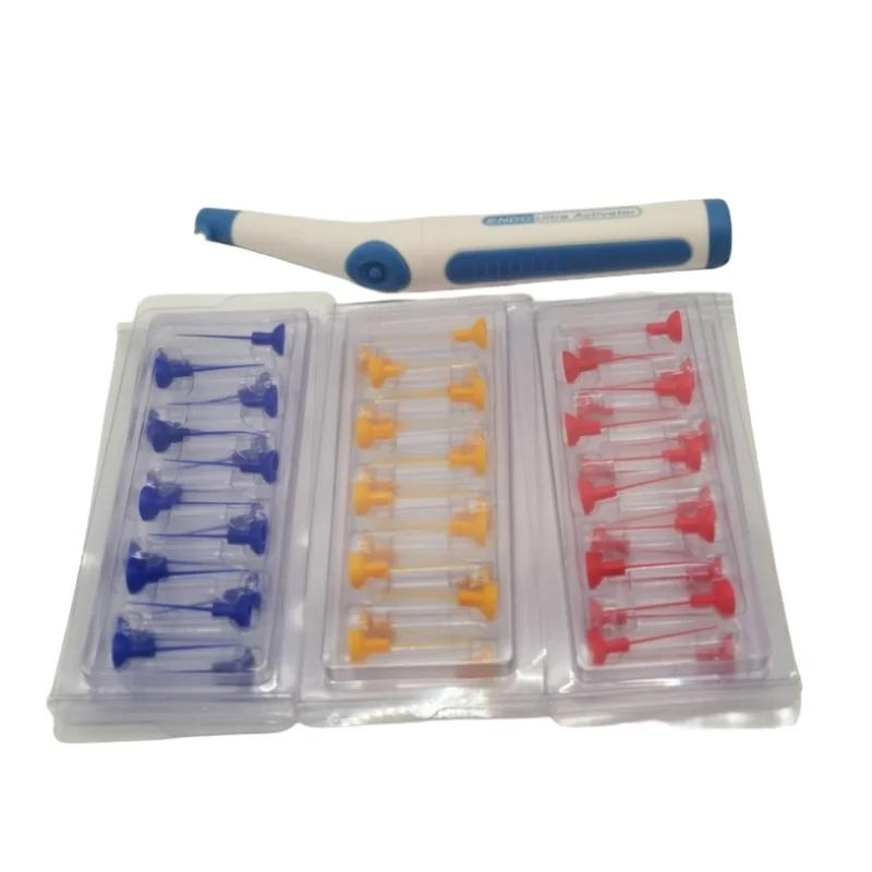 Стоматологический эндодонтический активатор для эндодонтической терапии корневых каналов в стоматологической клинике с 60 звуковыми ирригационными насадками стоматологические инструменты