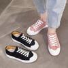 Canvas Shoes 2025 Spring New Women's Casual Single Shoes Versatile Casual Fashion Women's Shoes Shallow Flat Shoes Children
