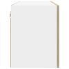 Wall Cabinet Sonoma Oak 80 x 31 x 40 cm Engineered Wood