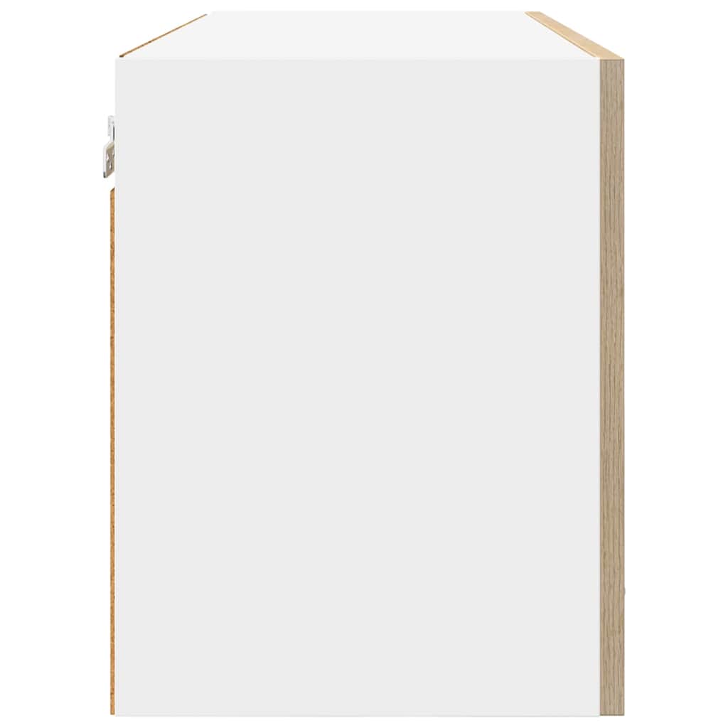 Wall Cabinet Sonoma Oak 80 x 31 x 40 cm Engineered Wood