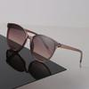 Vintage Rectangle Sunglasses Women Men Casual Fashion Glasses Luxurious Brand Designer Female