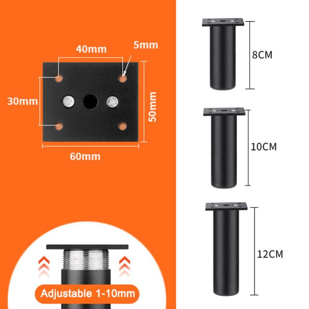 Replacement Furniture Legs Adjustable Cupboard Sofa Chair Feet Furniture Accessories