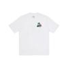 Palace National Flag Triangle Print Short Sleeve T-Shirt Unisex Tops White P20TS089