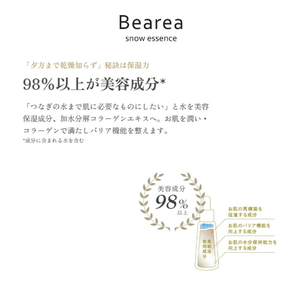 Bearea Snowessence Introduced Serum Human Stem Cell Culture Solution Fullerene Vitamin C Derivative Exosome Collagen Firmness Wrinkles Dryness Stains