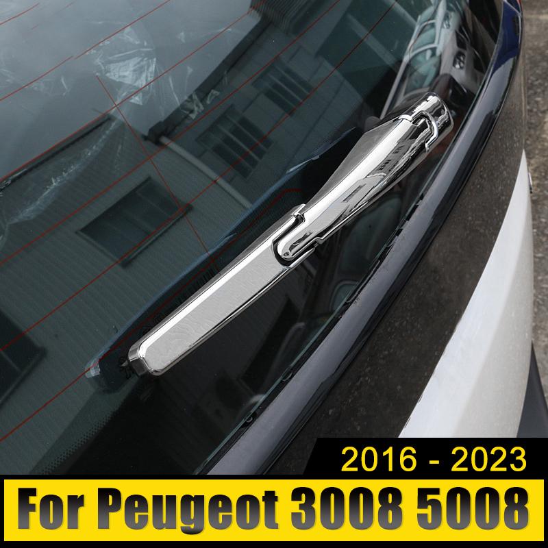 Для Peugeot 3008 5008 GT 2016 2017 2018 2022 задний багажник, рычаг стеклоочистителя, крышка, накладка, насадка