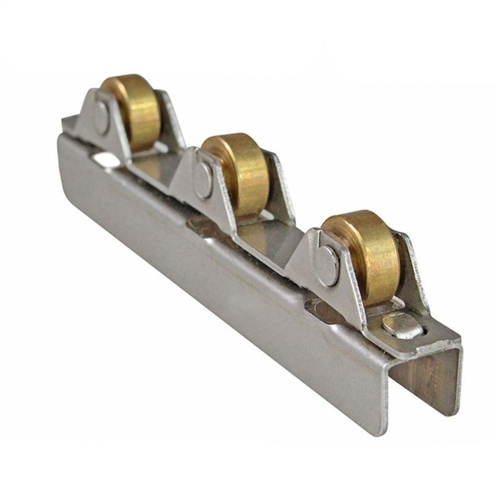 4 шт./набор Износостойкий ролик для стеклянной двери Колесо для трека из нержавеющей стали для стекла толщиной 5-8 мм