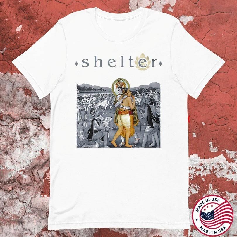 Shelter Band Album Music Heavy Cotton White All Size T Shirt For Men TU413