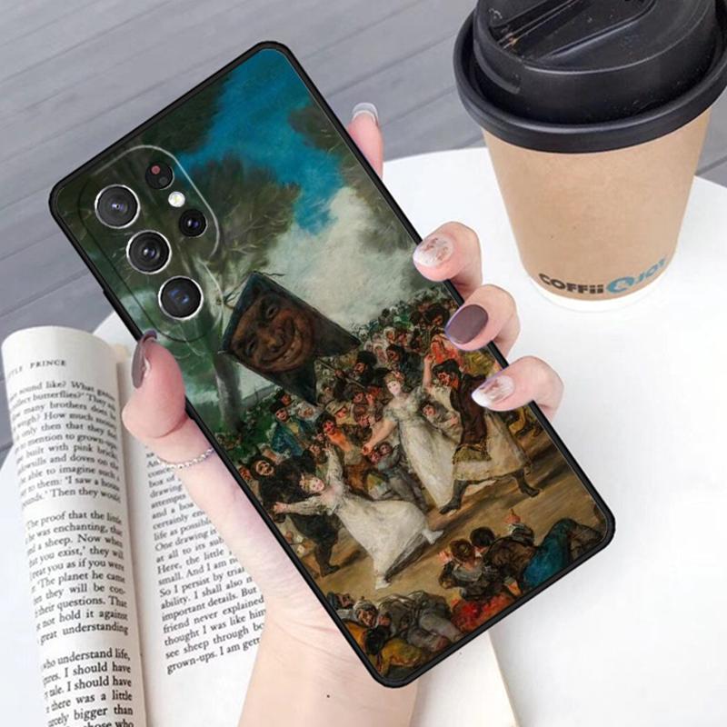 Чехол для телефона с картинами Франсиско Гойи для Samsung Galaxy S24 S25 Ultra S21 S22 Ultra S10E Note 10 Plus Note 20 FE S23