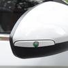 AGTQ2 4Pcs Rubber Anti Collision Strip Car Door Protector Stickers For Skoda Octavia Superb Rapid Kodiaq Karoq Fabia Kamiq Enyaq Scala