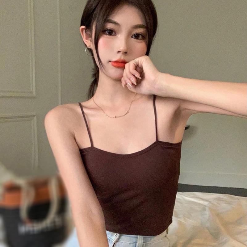 Женская майка с мягкой подкладкой для йоги, спортивная, тонкая, повседневная