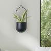 Подвесная корзина для цветов, легкое декоративное настенное кашпо для дома, держатель