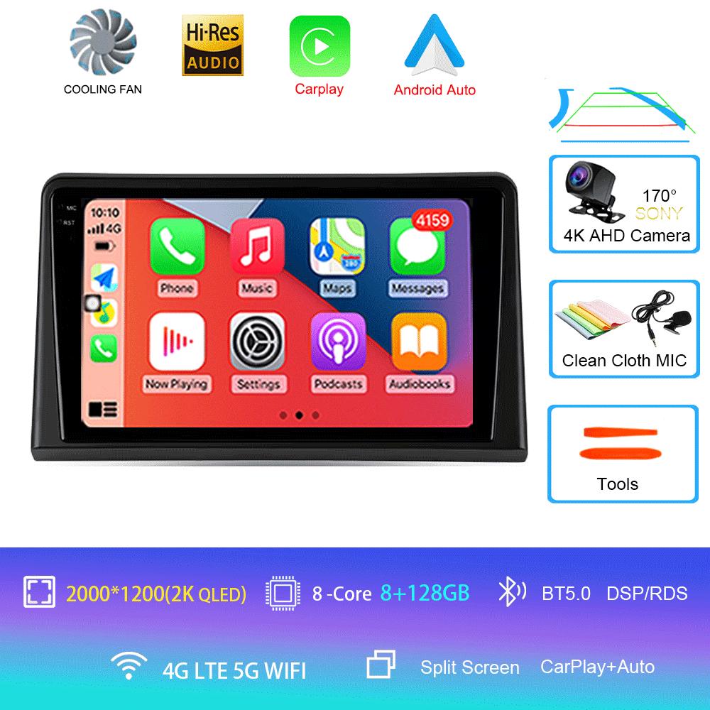 Автомобильное радио Android 14 для Hyundai Sonata 7 LF 2017 2018 2019 Carplay Auto GPS DSP Видео Головное устройство 2 Din Навигация Стерео Плеер