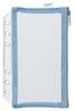 Reimei Fujii Binder Kept Mesh Pouch Refill 6 отверстий Размер открытки Синий Серый KP1156BG
