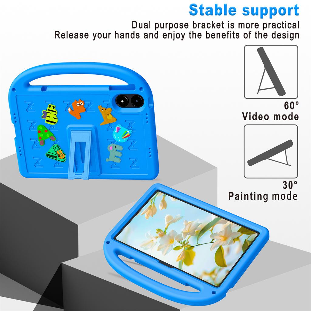 Tablet Case For Xiaomi Redmi Pad Pro/Pad Pro 5G/Poco Pad 5G/4G Kickstand EVA+PC Cover with Shoulder Strap