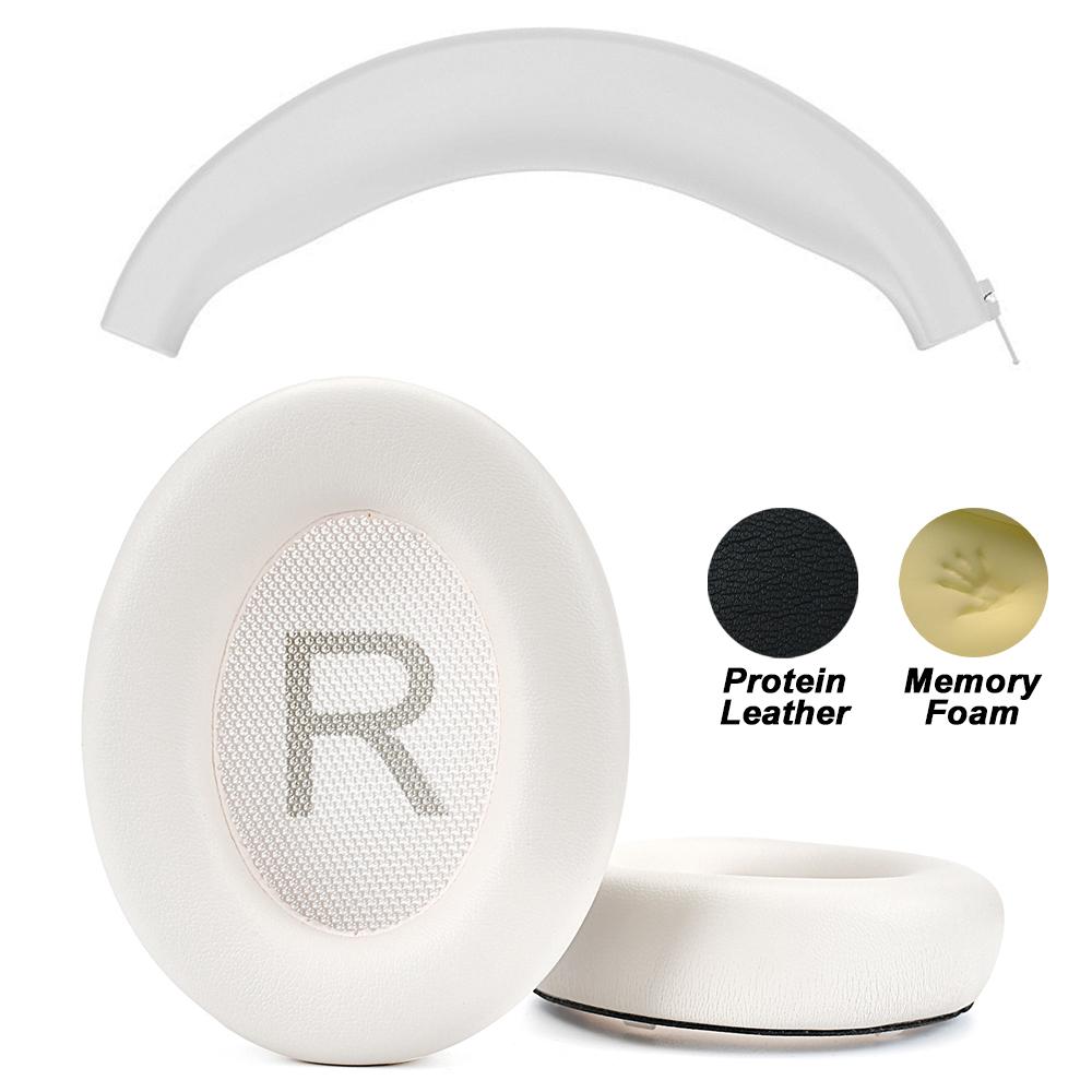 Replacement for QCY H3 PRO Headband Ear Pads Earphone Cushions Headphones Protein Earmuff
