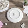 Patelai 40 Pieces Invisible Plate Hangers Wall Adhesive Picture Hangers Vertical Picture Holders for Hanging Decorative Plates Wall Hooks Display Art