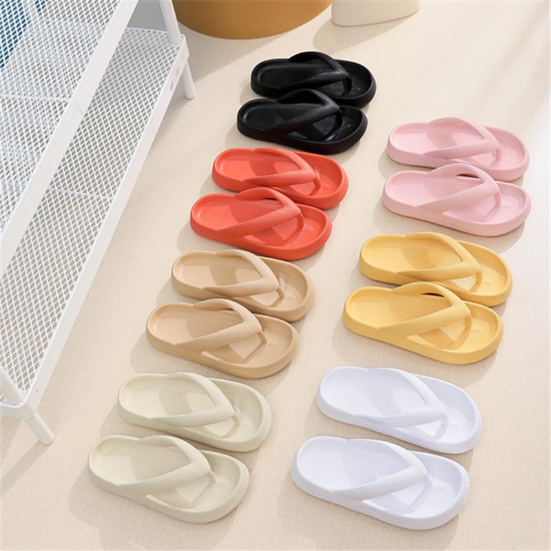 Trendy EVA Flip Flop Sandals - Soft, Casual, Flat for Couples; Ideal for Outdoor & Indoor Use