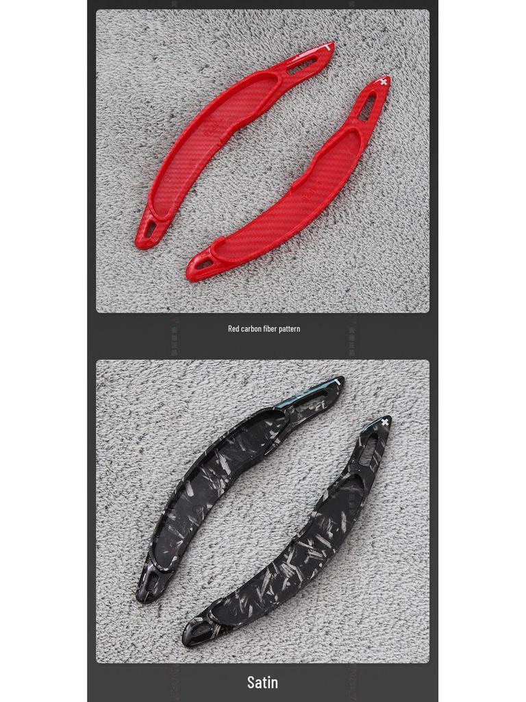 Лепестки переключения передач из углеродного волокна для Mitsubishi Outlander, Lancer EVO, Yige, Yishen и Jinxuan.