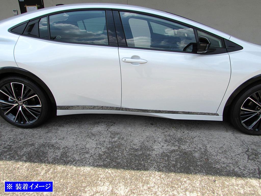 BRIGHTZ Prius 60 61 65 Суперзеркальное покрытие Нержавеющая сталь с покрытием Нижняя молдинг боковой двери 6 шт. ZVW60 ZVW65 MXWH60 MXWH61 MXWH65 ZVW MXWH W60 W65 H60