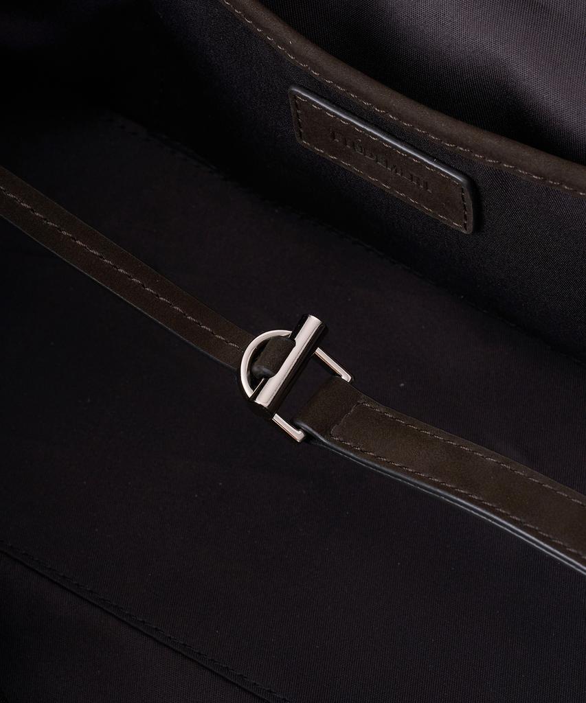 Ttudement Long Handle Shoulder Bag_Dark Brown
