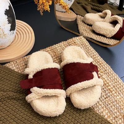 Модные Модные Тапочки Женские Толстая Подошва На Ремне Слипоны Обувь Высококлассное Ощущение Новый Стиль 2025 Резиновая Поверхность Модные