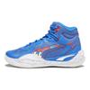 Кроссовки для баскетбола Playmaker Pro Mid Унисекс Сине-красные Средняя высота Круглый носок Удобные Противоскользящие 379284-01