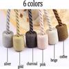 2Pc Magnetic Curtain Tieback Room Accessories Cylinder Hanging Ball Window Drape Holder Buckle Strap Rope Curtain Decoration