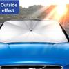 Car Sun Shade Protector Parasol Auto Front Window Sunshade Covers Car Sun Protector Interior Windshield Protection Accessories