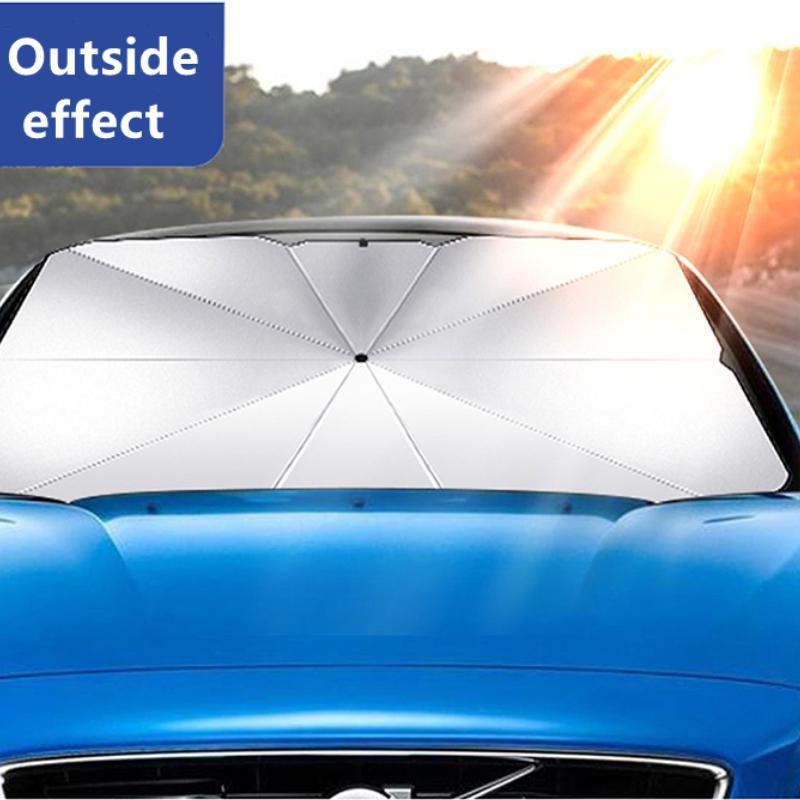 Car Sun Shade Protector Parasol Auto Front Window Sunshade Covers Car Sun Protector Interior Windshield Protection Accessories