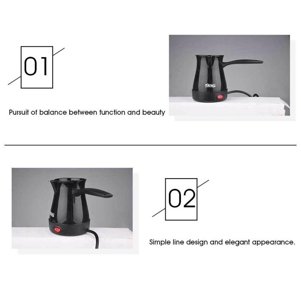 Электрический пластиковый молочник кофейник электрическая турка KTY