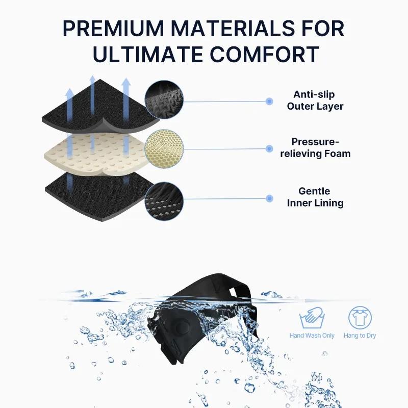 Устройства для облегчения боли при ишиасе Регулируемый бандаж для облегчения боли при ишиасе Бандаж для седалищного нерва Двойные подушечки давления Целевая компрессия