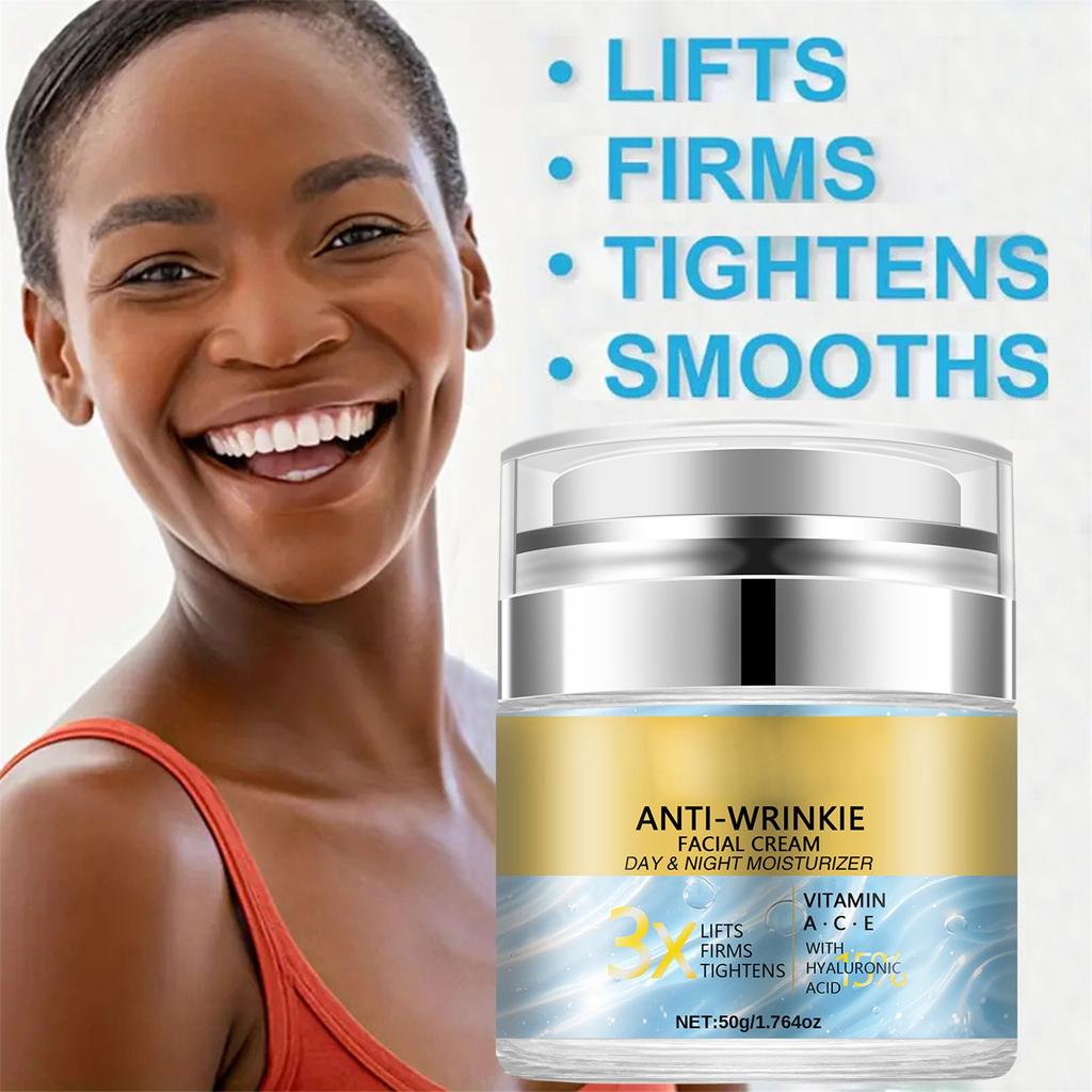 Ретиноловый коллагеновый крем , Увлажняющий дневной и ночной крем , Антивозрастной , От морщин и для упругости ,50г ,