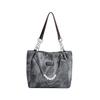 Student class bag women's 2025 new simple and fashionable versatile shoulder bag large-capacity commuter tote bag
