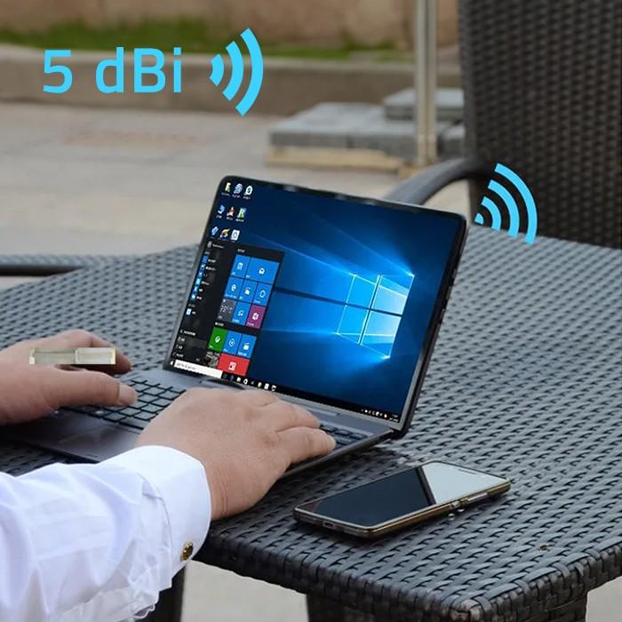 Qoltec 4G LTE DUAL Antenna | 7dBi | omnidirectional | external