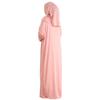 Women Prayer Clothes With Hijab Muslim Outfits Long Robe Abaya Turkish Islamic Dresses Dubai Kaftan With Rosary