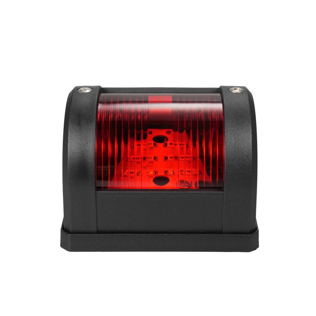 2 шт. навигационный сигнальный светильник 12 В сигнальная лампа светодиодная навигационная сигнальная лампа для морской лодки красный и