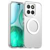 Магнитный беспроводной зарядный чехол для Honor X8c, чехол, конфетные цвета, прозрачная задняя крышка, коке