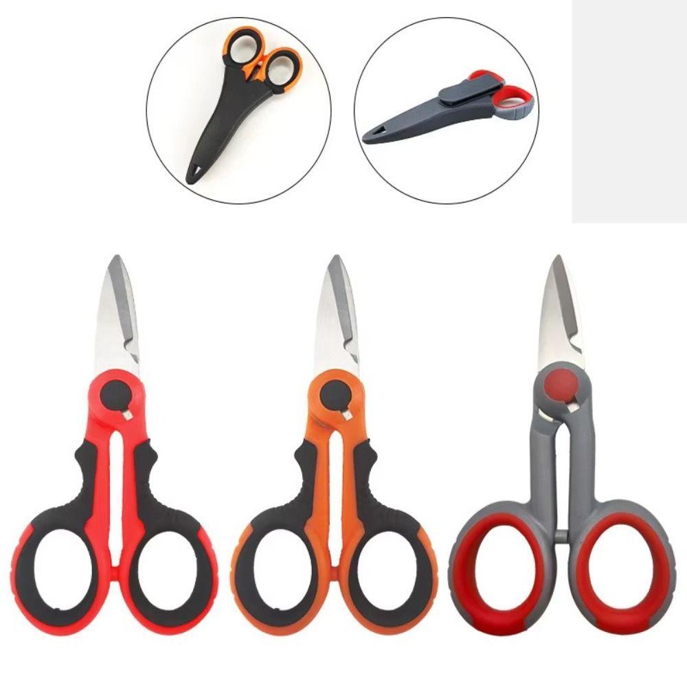 High Carbon Steel Scissors Hand Tool Electrician Scissors Fishing Scissor Fishing Tool