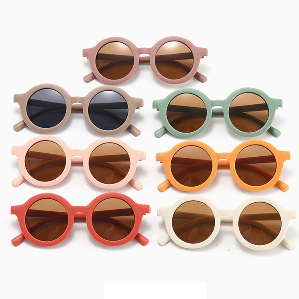Girls Eyes Protect Eyewear Children Sunglasses Korean Style Round Sunglasses Kids Sun Glasses
