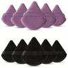 10 Pieces Powder Puffs Triangle Cosmetic Powder Puff Reusable Powder Sponge Makeup Foundation Sponge For Face Powder Makeup Tool