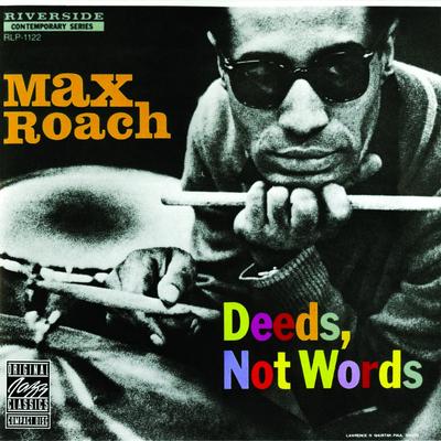 CD MAX ROACH - Deeds Not Words Не Япония Джаз Б/У