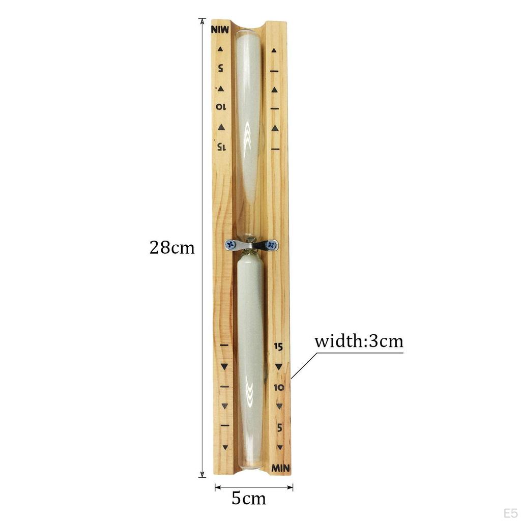 Sauna 15 Minutes Hourglass Sand Timer Accurate Time Management Min Heat Resistant Rotating