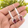 Rhodolite Gemstone Jewelry, Handmade Silver Jewelry, 925 Solid Sterling Silver Earrings, Gorgeous Silver Earrings For Wedding Gift