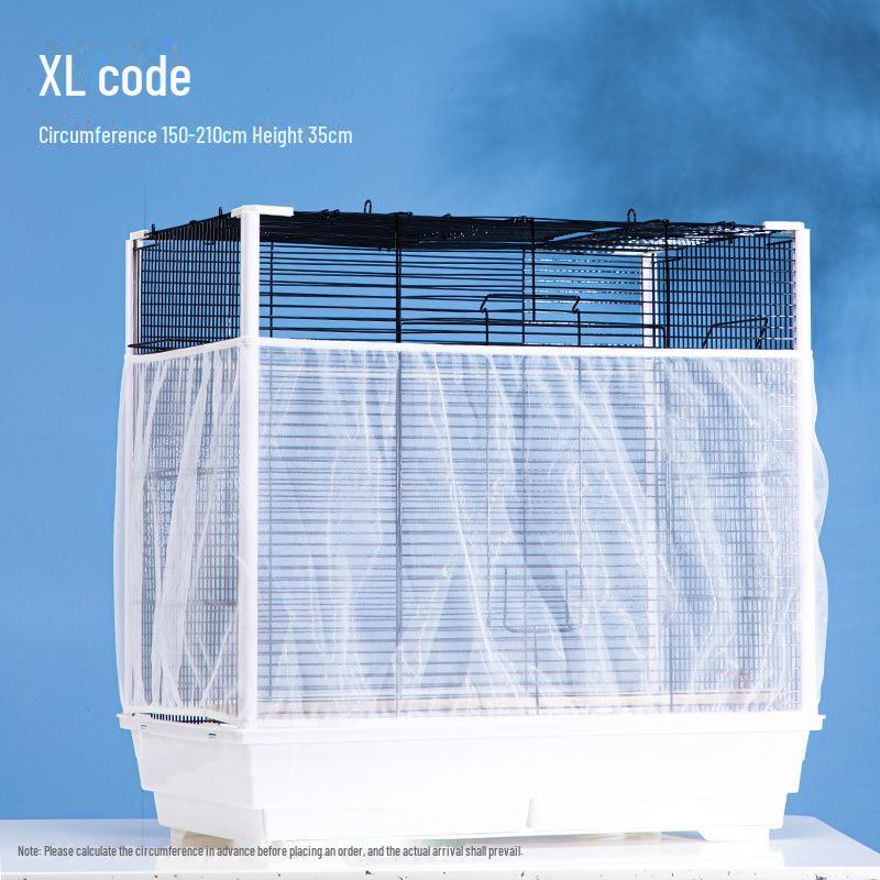 Сетка для птичьей клетки, защищающая от пыли и комаров, для корелл и волнистых попугаев